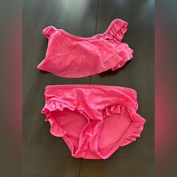 😍Lot of 3 bikini swimwear sets for girls size 4T - Picture 2 of 10